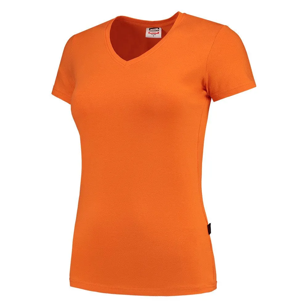 Tricorp T-Shirt V Hals Slim Fit Dames 101008