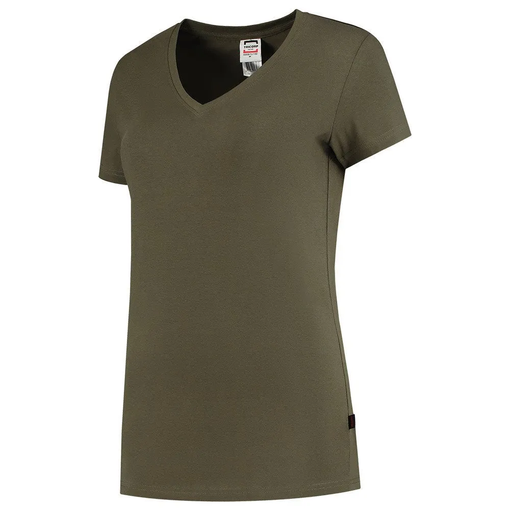 Tricorp T-Shirt V Hals Slim Fit Dames 101008