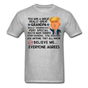 Trump Grandpa Gildan Ultra Cotton Adult T-Shirt