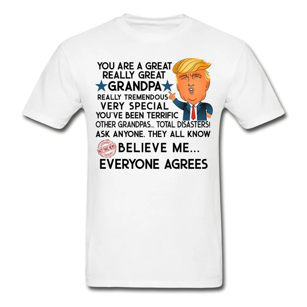Trump Grandpa Gildan Ultra Cotton Adult T-Shirt