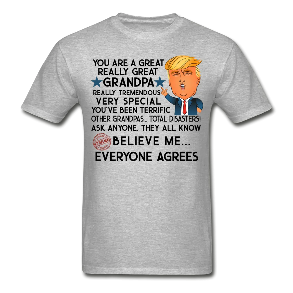 Trump Grandpa Gildan Ultra Cotton Adult T-Shirt