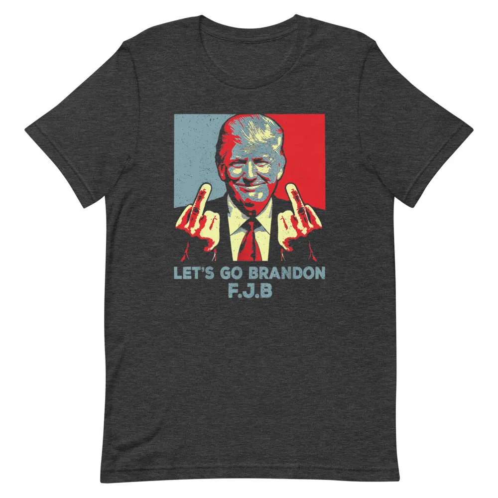 TRUMP Let’s go Brandon FJB Short-Sleeve Unisex T-Shirt