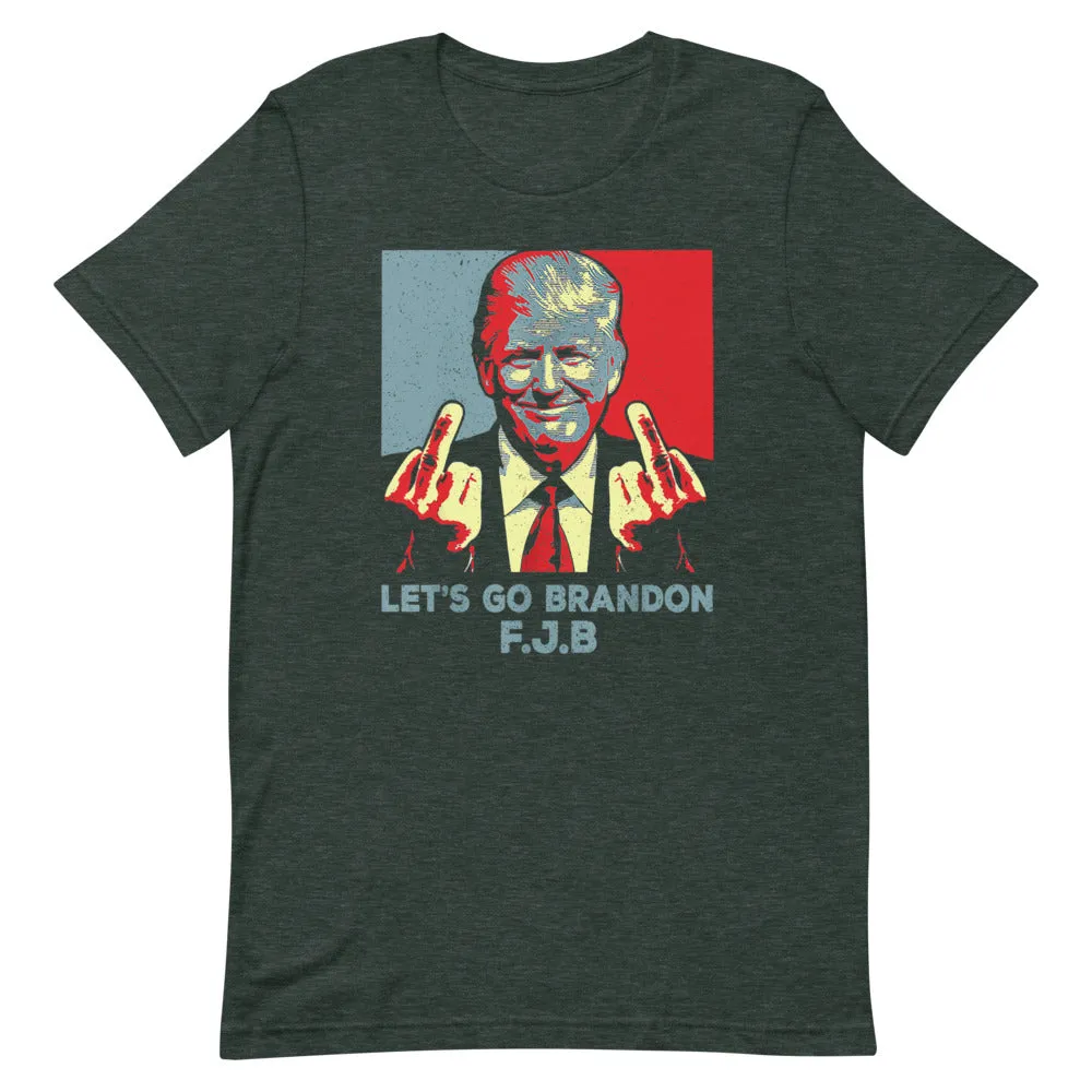 TRUMP Let’s go Brandon FJB Short-Sleeve Unisex T-Shirt