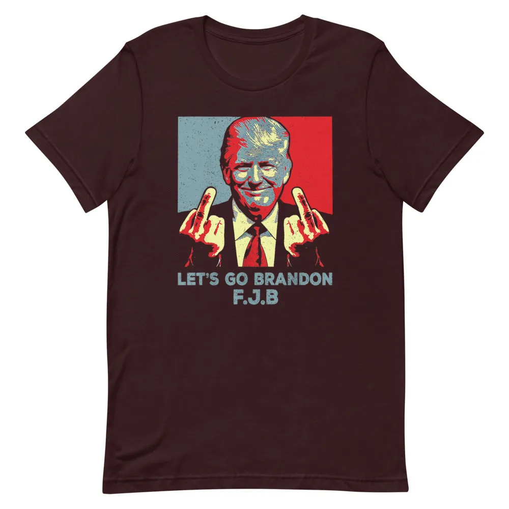 TRUMP Let’s go Brandon FJB Short-Sleeve Unisex T-Shirt