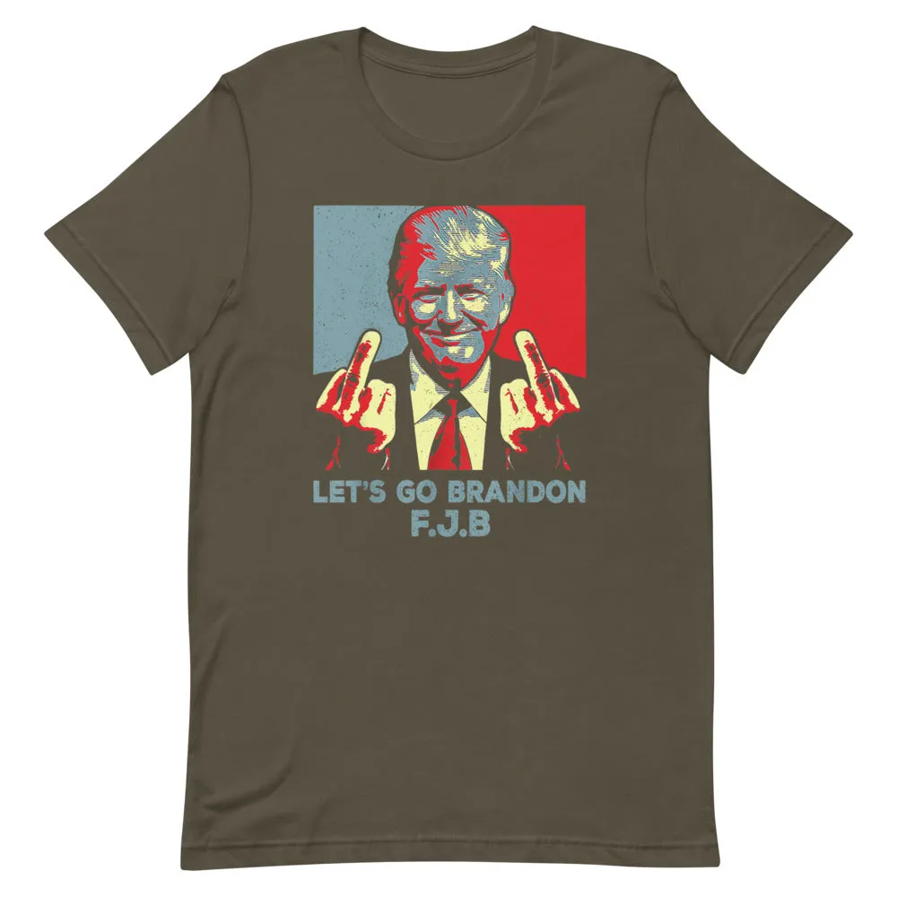 TRUMP Let’s go Brandon FJB Short-Sleeve Unisex T-Shirt