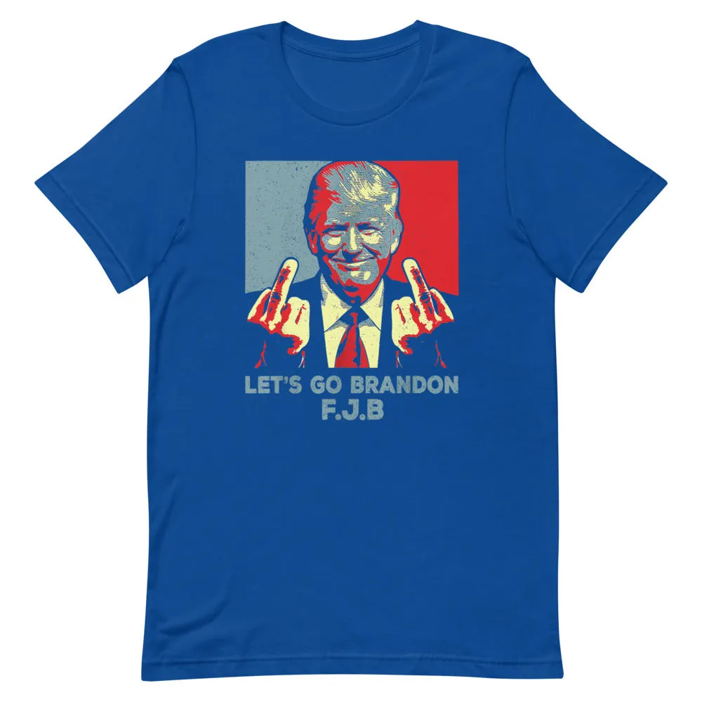 TRUMP Let’s go Brandon FJB Short-Sleeve Unisex T-Shirt