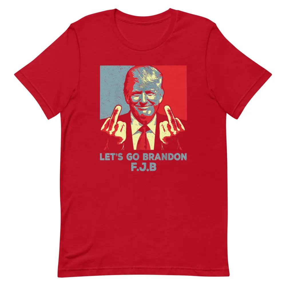 TRUMP Let’s go Brandon FJB Short-Sleeve Unisex T-Shirt