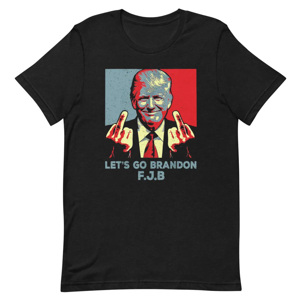 TRUMP Let’s go Brandon FJB Short-Sleeve Unisex T-Shirt