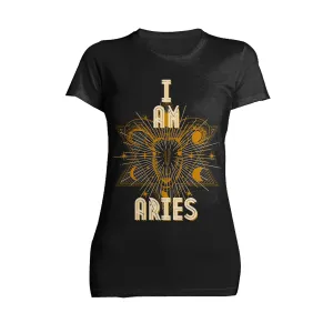 UA Supreme Star Sign Aries Ram Women's T-shirt (Black)