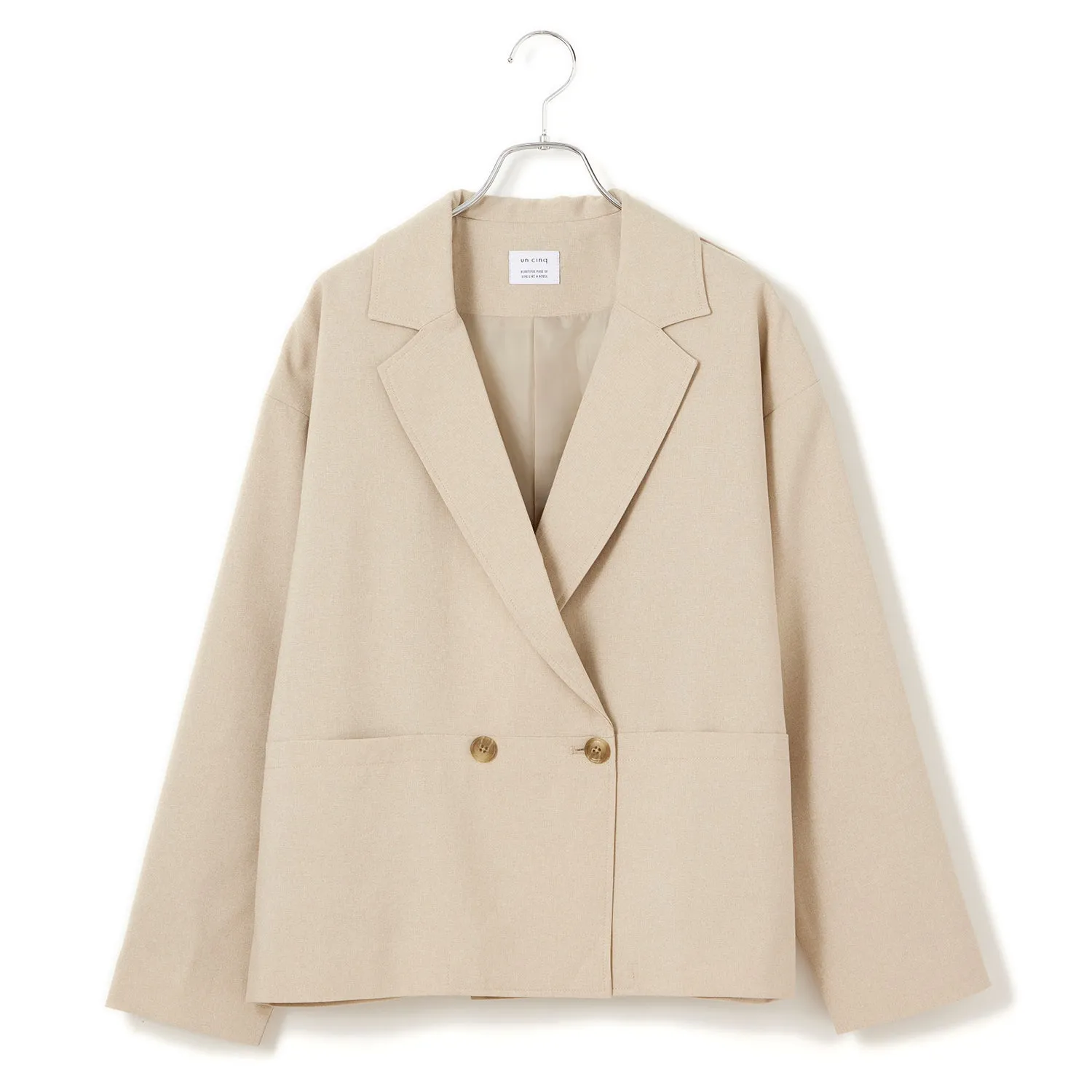 uncinq | アンサンク　Melange Ox Tailored Jacket
