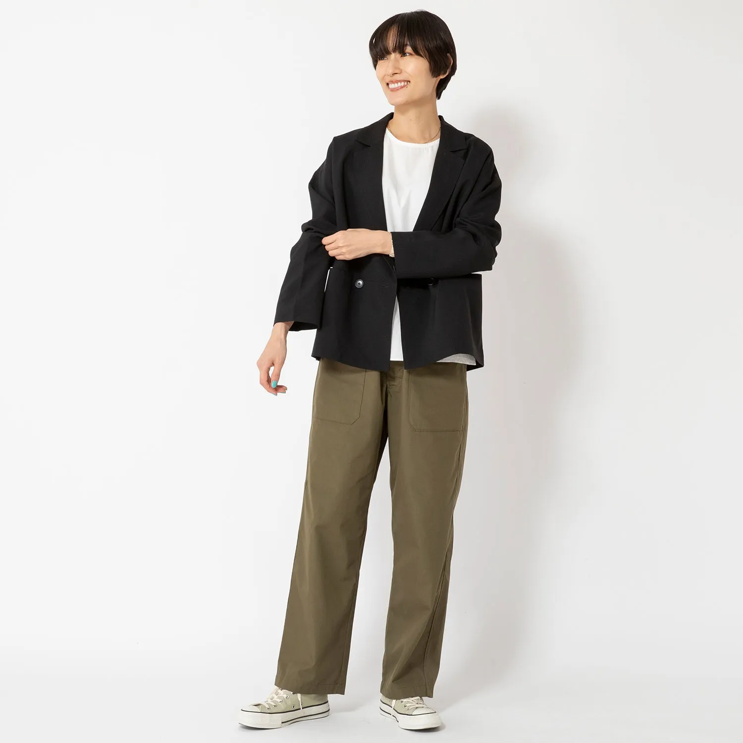 uncinq | アンサンク　Melange Ox Tailored Jacket