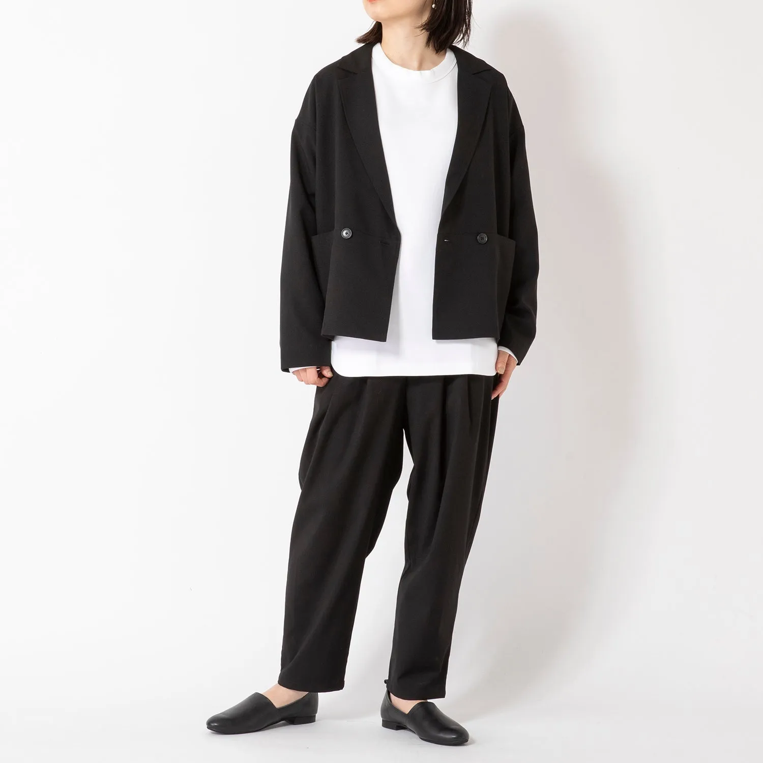 uncinq | アンサンク　Melange Ox Tailored Jacket