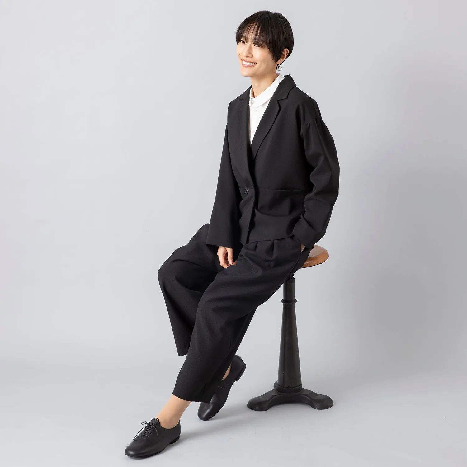 uncinq | アンサンク　Melange Ox Tailored Jacket