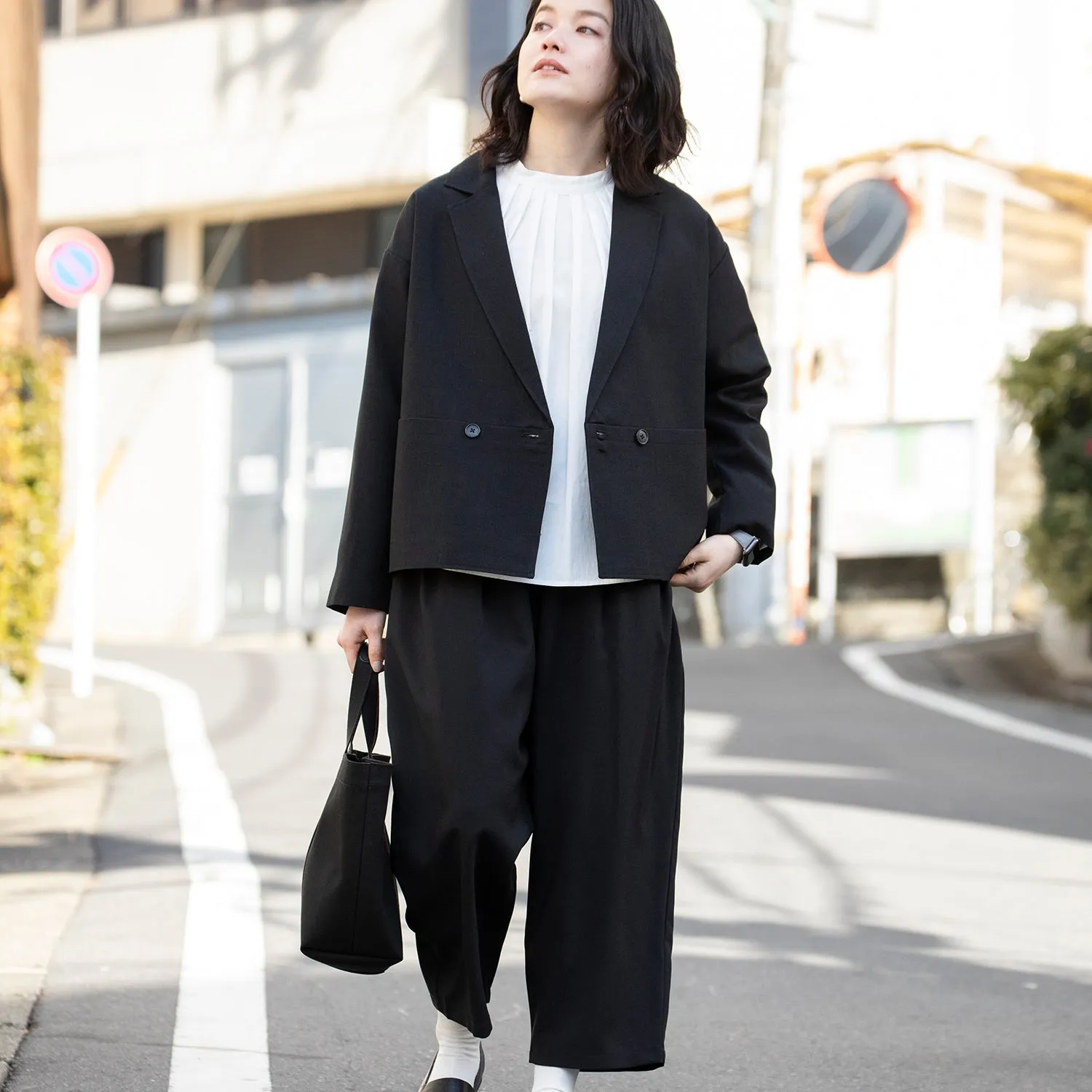 uncinq | アンサンク　Melange Ox Tailored Jacket