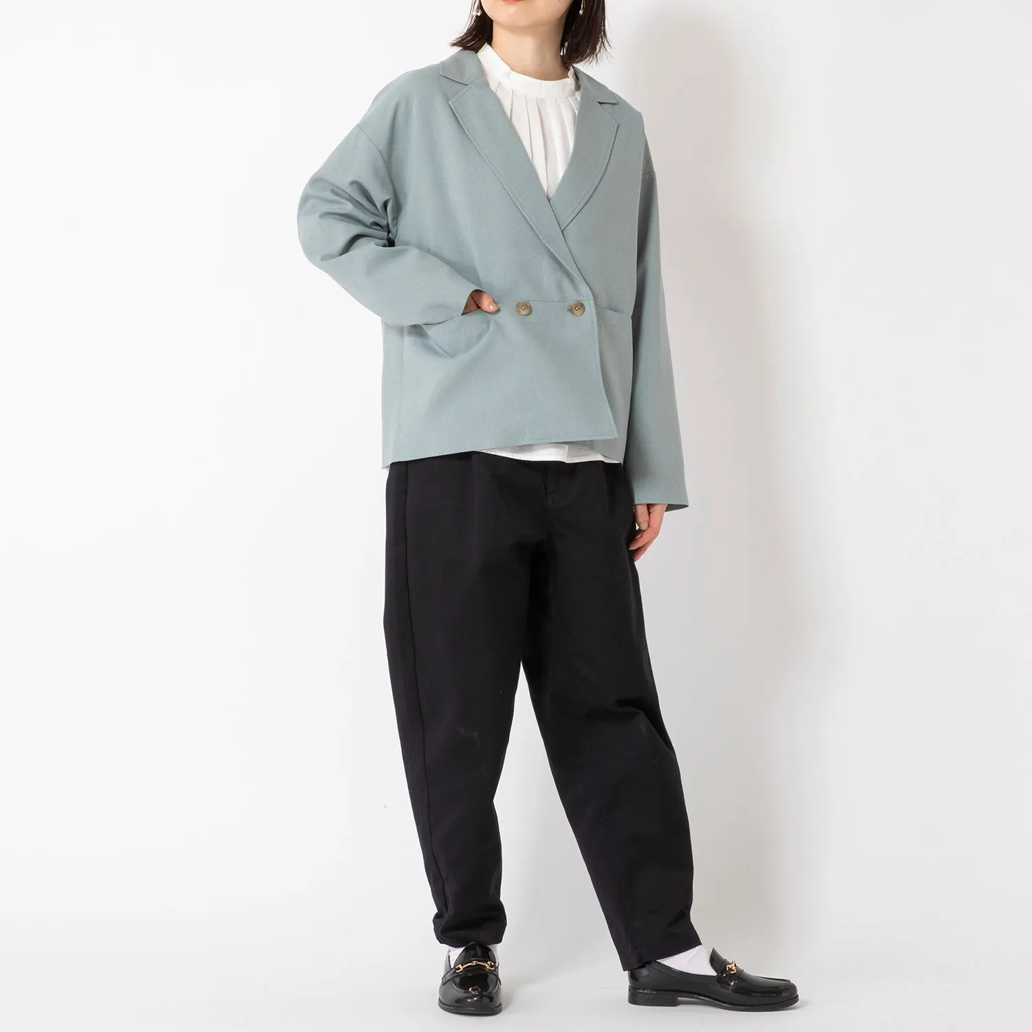 uncinq | アンサンク　Melange Ox Tailored Jacket