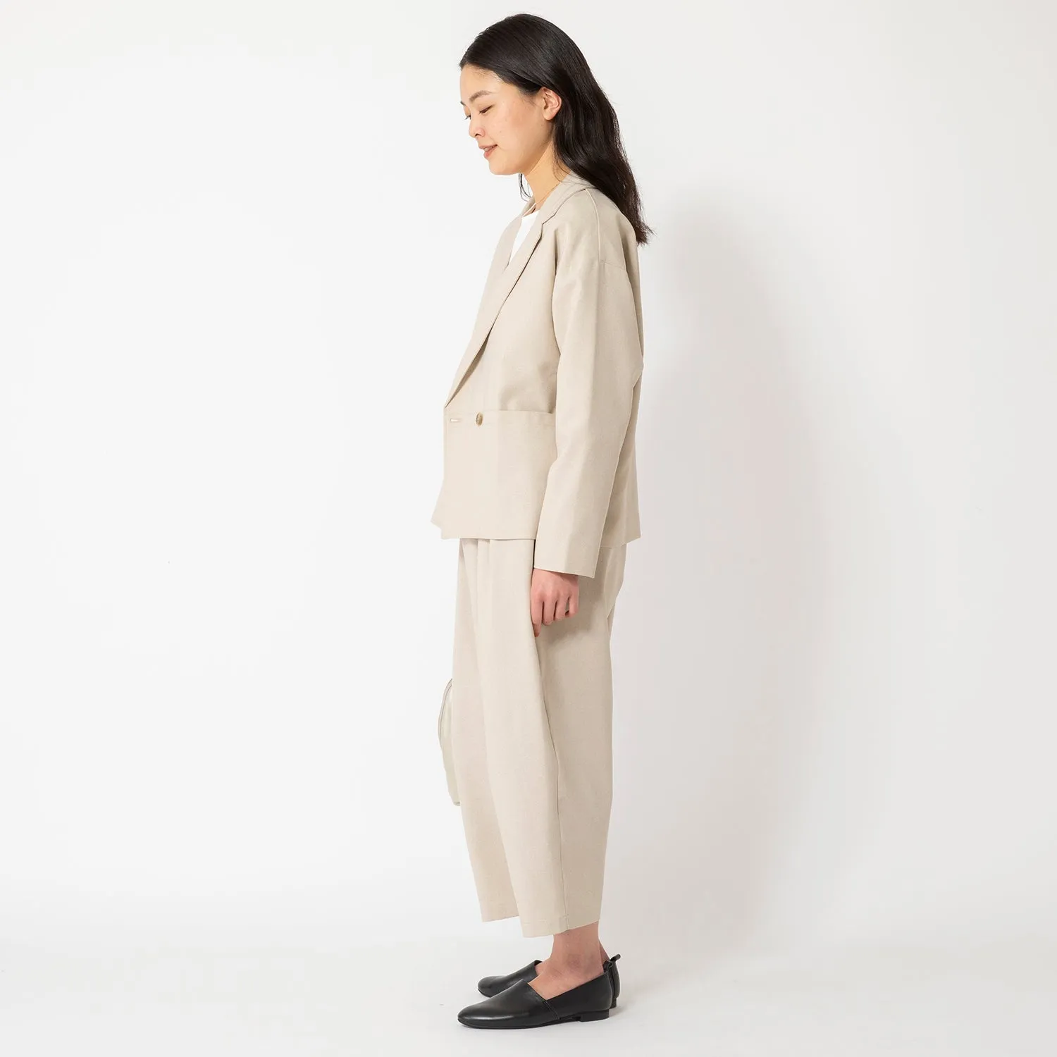 uncinq | アンサンク　Melange Ox Tailored Jacket