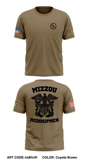 UNIVERISTY OF MISSOURI NAVAL ROTC Store 1 Core Men's SS Performance Tee - kaBhUK