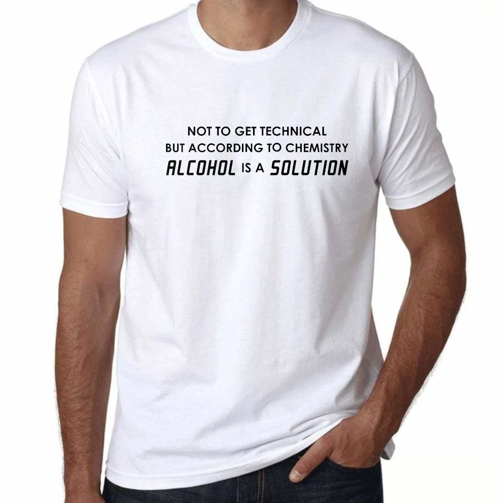 UT ALCOHOL IS A SOLUTION Statement Unisex T-Shirt