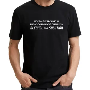 UT ALCOHOL IS A SOLUTION Statement Unisex T-Shirt