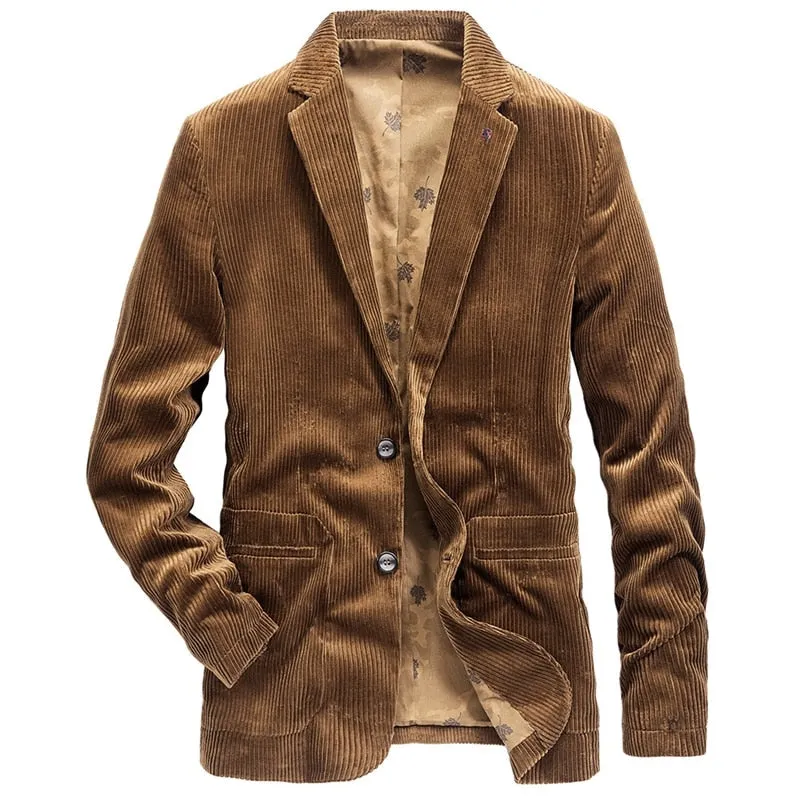 Veste Velours Homme Vintage