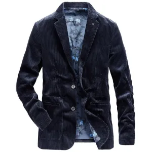 Veste Velours Homme Vintage