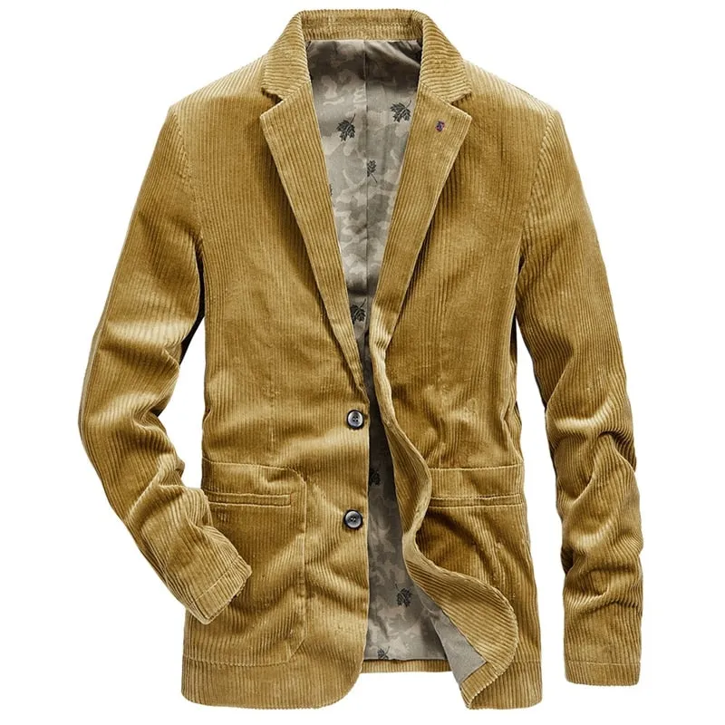 Veste Velours Homme Vintage