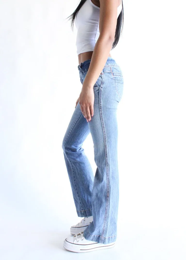 Vintage Y2K Paris Blues J0035