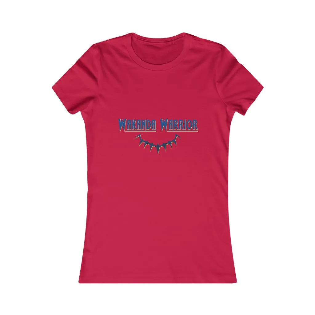 Wakanda Warrior - Women's Tee - Slim Fit T-shirt