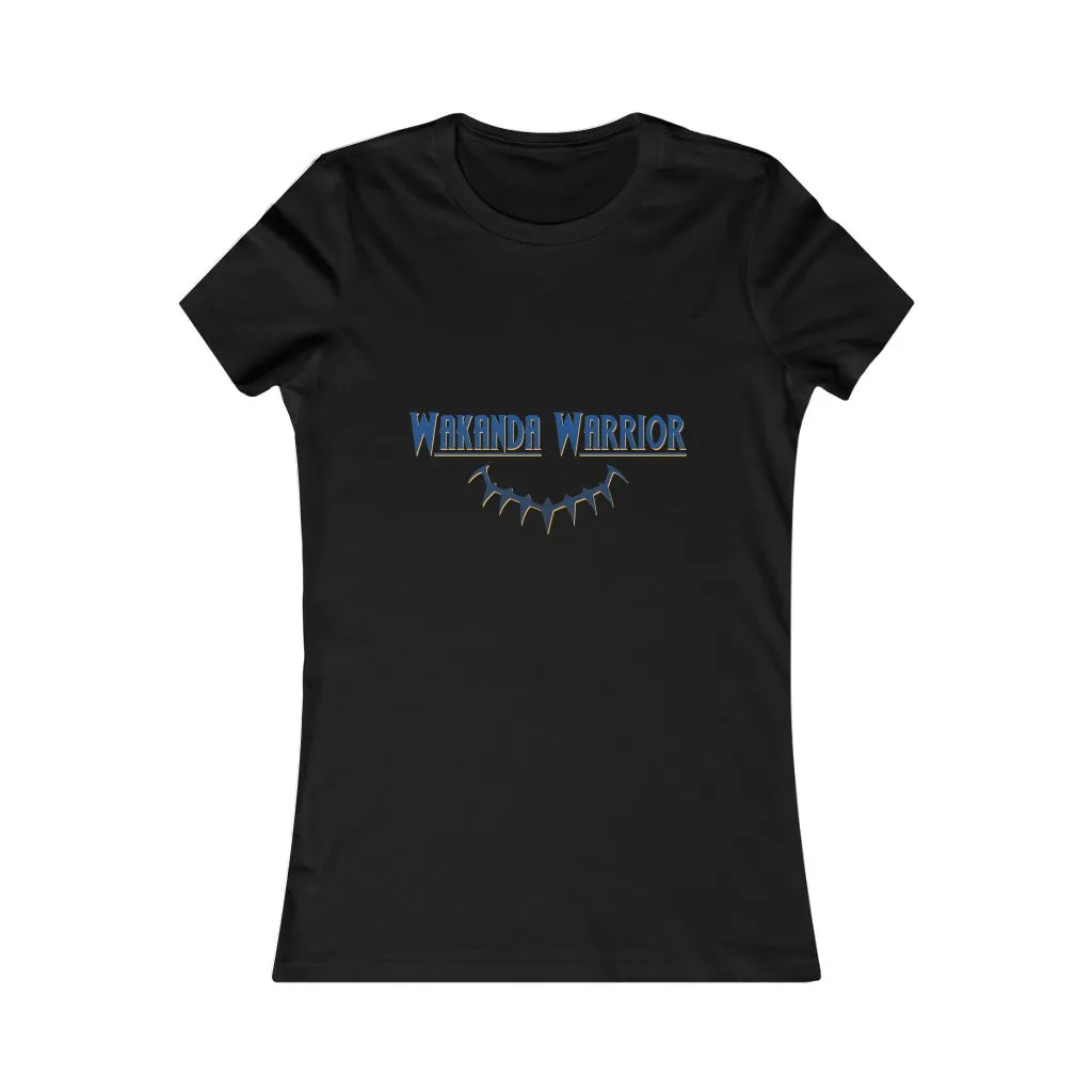 Wakanda Warrior - Women's Tee - Slim Fit T-shirt