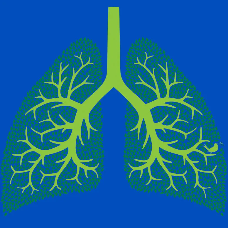 Weird Science Trees Are The Lungs Of Earth Official Women's T-shirt (Royal Blue)