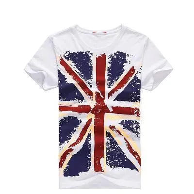 West Louis™ Hot England Style Slim Fit T-Shirts