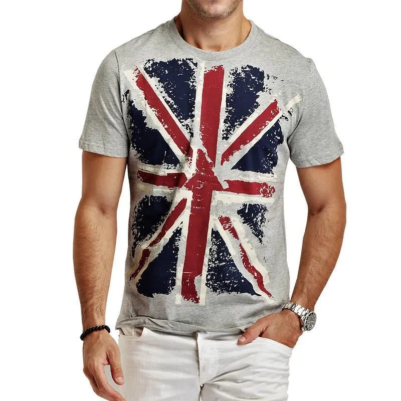 West Louis™ Hot England Style Slim Fit T-Shirts