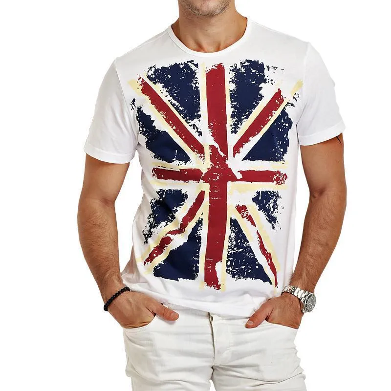 West Louis™ Hot England Style Slim Fit T-Shirts