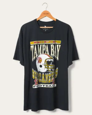 Women's Tampa Bay Buccaneers Helmet Oversized Tee Dress