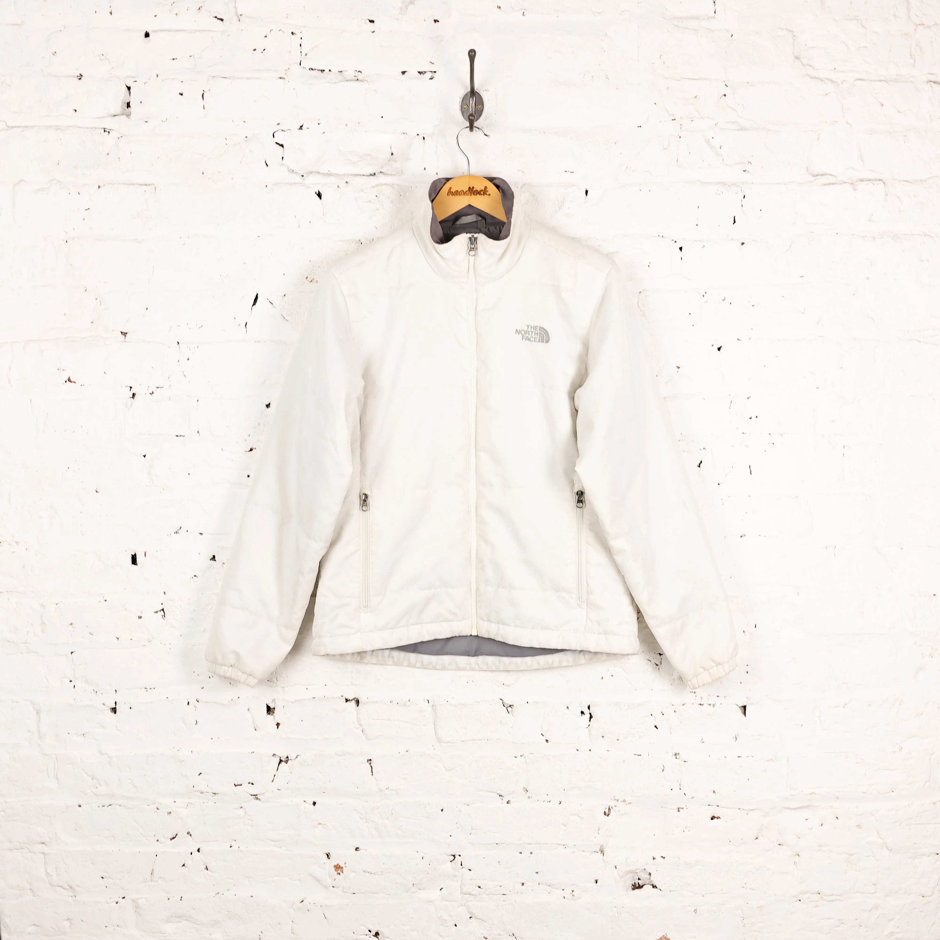 Women's The North Face Jacket - White - Women's M