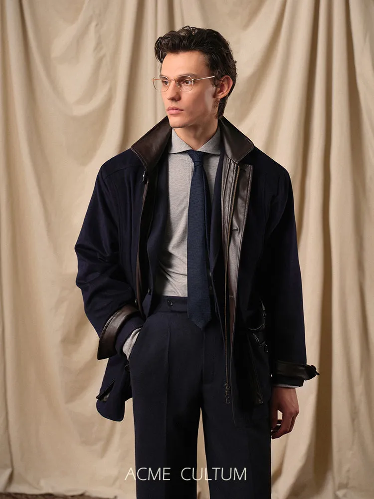 Wool & Leather Jacket