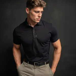 Wrinkle-Free Muscle Fit Polo Shirt - James